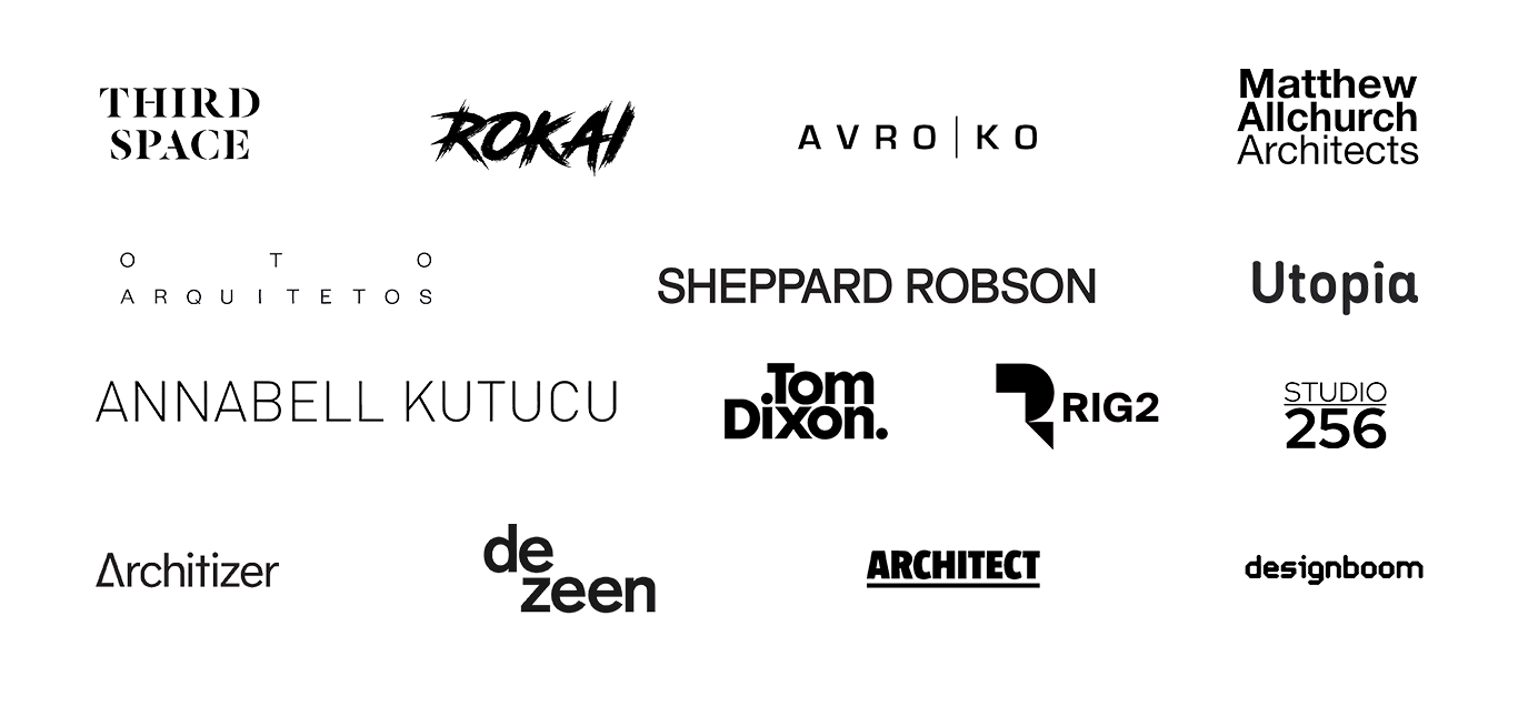 Selected clients and press
